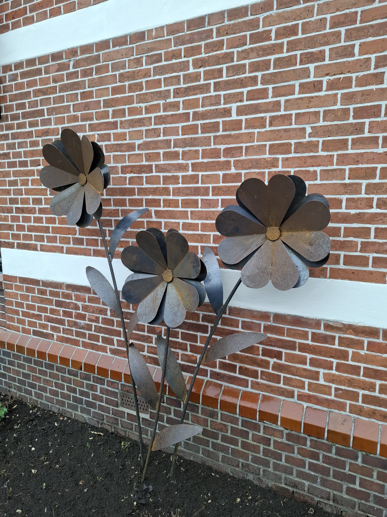 Stalen Tuinbloemen