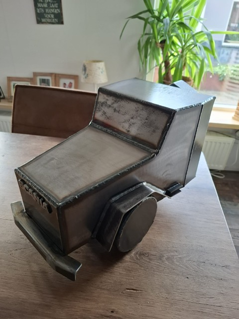 Handgemaakte urn